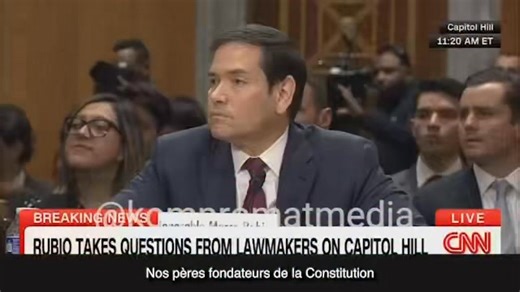 🇺🇸❗️Leçon de droit international – «Si un pays étranger bombardait nos missiles de défense aérienne, capturait et destituait notre président, cela serait-il considéré comme un acte de guerre ? Rand Paul expose le terrorisme extraterritorial américain Réponse de Marco Rubio : C’était une opération policière visant à capturer une personne [Maduro] que nous ne reconnaissons pas comme chef d’Etat poursuivie en justice aux Etats-Unis avec une prime de 50 millions de dollars En résumé, si Washington