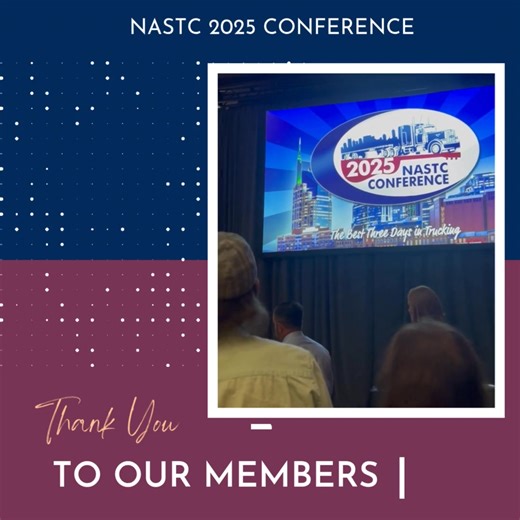 Thank you to all the carriers, drivers, and industry partners who made the NASTC 2025 Conference such a success! 🚛 Your commitment to excellence and innovation continues to drive the trucking industry forward. We’re proud to stand alongside the men and women who keep freight — and America — on the move. We will see you next year! 👏 #NASTC2025 #TruckingIndustry #KeepOnTrucking #NASTCFamily | NASTC - National Association of Small Trucking Companies