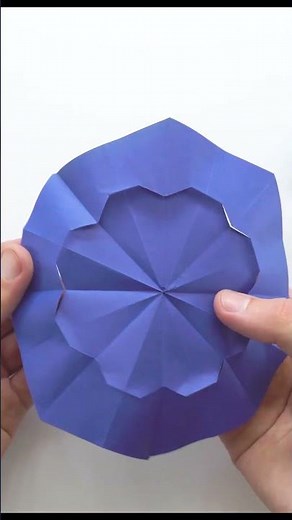 Cómo hacer un paraguas de papel fácil. Paraguas de origami