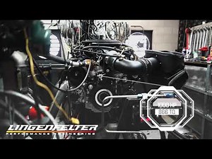 1000 hp LT4 Engine Dyno Run - Lingenfelter