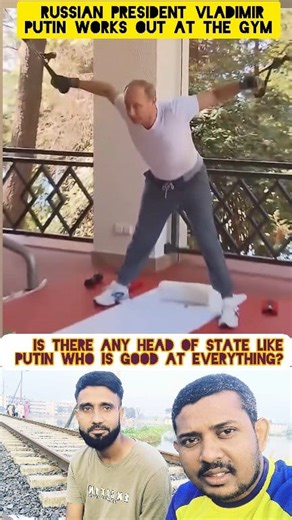 Vladimir Putin workout at the gym #VladimirPutin #Putin #workout #gym #100k #moscow #OMG #italy #france #germany #russia #usa #Trump | Shofiqul Islam 0.2