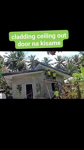 cladding ceiling kisame sa labas ng bahay #ceiling #claddingceiling #kisame | Foreman dodong