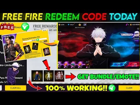 FREE FIRE REDEEM CODE TODAY 14 JANUARY |FF REWARDS REDEEM CODE | FF REDEEM CODE TODAY 14 JANUARY