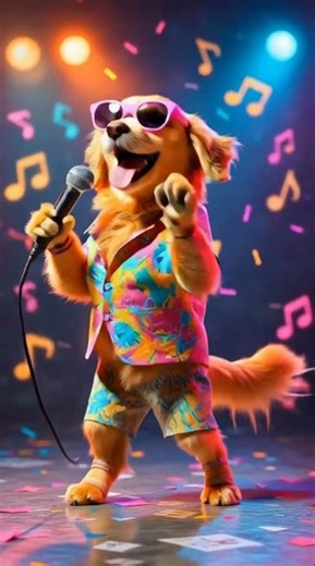 “Dog Steals the Show! 🎤😂 | The Funniest Singing Pup Ever!”