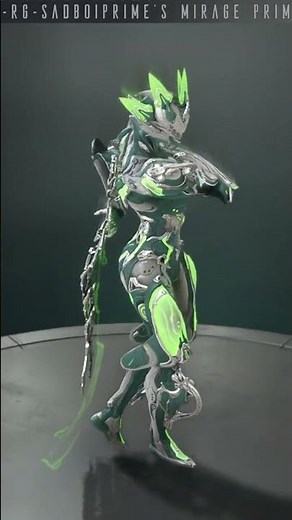 Mirage Fashion Frame | Warframe