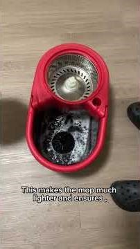 ✨ The Magic of the Spin Mop: Effortless Floor Cleaning!