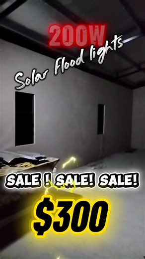 200W…SOLAR FLOOD LIGHTS SALE !SALE!SALE! NOW $300(free delivery) 2-$550(free delivery) Call or WhatsApp 357/9483/485-1214 BENEFIT:- 10 ft cable Detachable panel Remote control Automatic night/day mode 30 days warranty. Lighting time 8-10hrs | K&H Enterprise