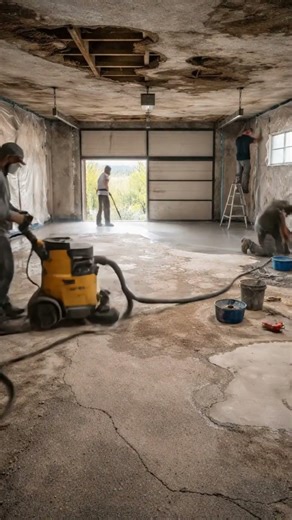 Ultimate Garage Makeover: Epoxy Floor Transformation! #GarageMakeover #EpoxyFloor #Transformation