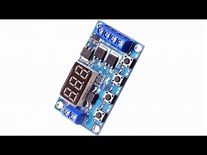 Users manual HW-0516 Dual-MOS Trigger Cycle Circuit 36 Volt Digital Timer Delay Module English Vers