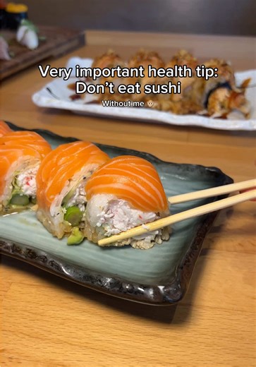 Eating without me is unhealthy! 😂🍣🥢 @aburisushibuenapark #AburiSushi 📍8285 On The Mall, Unit 217, Buena Park, CA 90620 ⏰ Open Hours: Every day: 11:30am-10:00pm Mon-Fri: Lunch until 3pm and Dinner Sat-Sun: Dinner all day 🔷Lunch: 11:30am-3:00pm Regular AYCE: $29.99 Sashimi AYCE: $40.98 🔷Dinner: 3:00pm-Close Regular AYCE: $34.99 Sashimi AYCE: $45.98 ⁠ #aycesushi #ayce #foryou #fyp AYCE Sushi in Orange County, Aburi Sushi in Buena Park