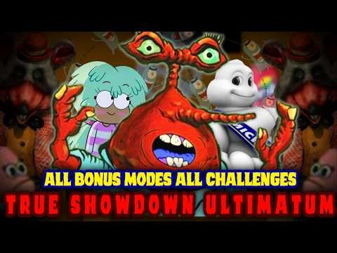 Mr. Krabs's Night of Terror | True Showdown Ultimatum + All Bonus Modes All Challenges