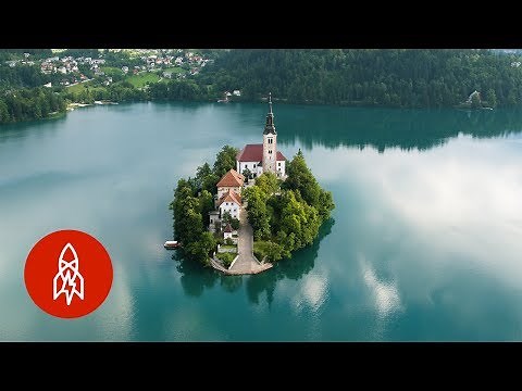 Visit the Slovenian Island on an Emerald Lake