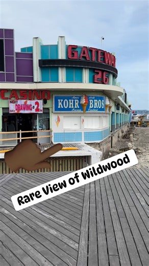 The Wildwood Boardwalk is getting much needed repairs completed between 25th and 26th street. Please note that Gateway 26 remains open and we have just about another week to get Sams Pizza Wildwood Boardwalk before they close for the season | Brian Reed