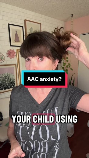 Are you worried that you might be “doing” AAC wrong with your child or student? Here’s a tip: at first, take the focus off of them…don’t worry if they aren’t ysing it yet. YOU do it…you model and show them so they can get used to it and see what to do. #autismmom #aac #speechtherapy #specialeducation #nonspeaking