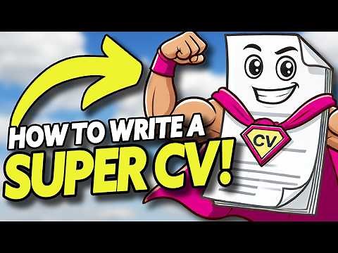 How to Write a SUPER CV | Expert CV Guide!