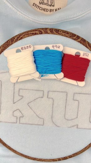 Me 🤝 stitching lowercase letters