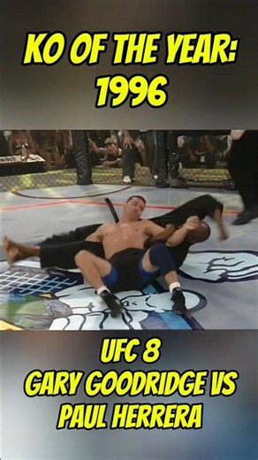 One of the Scariest Knockouts in UFC History 😱 KO of the Year: 1996 🔥 #ufc #mmahistory #viral
