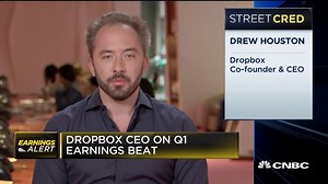 Dropbox CEO Drew Houston breaks down the company's earnings report