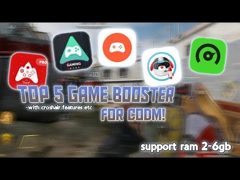 TOP 5 GAME BOOSTER FOR CODM!