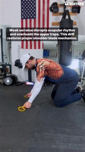 Fix Shoulder Blade Control with Serratus Prayers