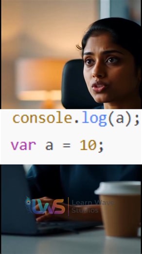 Hoisting = silent killer in JS interviews 🤯 MERN Interview Series 🔥 Save this before your interview 😐 @learnwavestudios #JavaScript #Hoisting #JSInterview #MERNStack #FreshersJobs FrontendDeveloper | Learn Wave Studios
