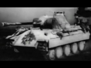 ナチスドイツ 戦車兵訓練映像 貴重 パンター戦車使用