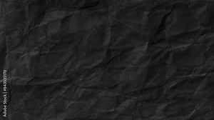 Seamless paper texture background for overlays. Looping dark grunge paper texture. Paper stop motion background. Black paper texture background. Surface Texture Background with Dark Grunge Highlights.