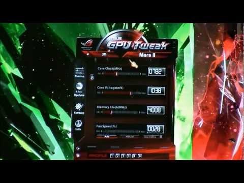 How to Overclock the MARSII with GPU Tweak