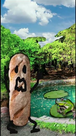 Frog vs Bread Monster vs Lamborghini 💥 #trending #evolvingshorts