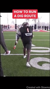181K views · 1.4K reactions | HOW TO RUN A DIG ROUTE | First Down Training | Facebook