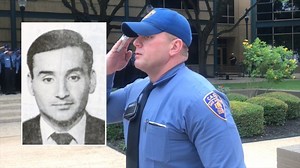 Every anniversary of a fallen SAPD officer, Cadets take part in a special ceremony. On this day, they honored SAPD Officer Antonio T. Canales. #SAPD #RollCallofHonor #NeverForget #EOW | San Antonio Police Department