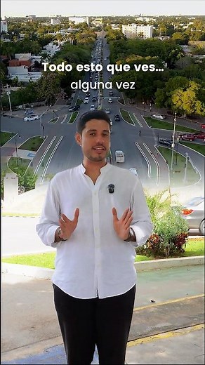 Todo esto que ves, fue una zona en desarrollo. Hoy es una de las avenidas más emblemáticas.