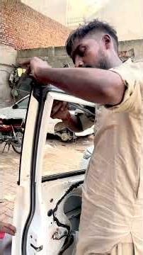 Car Door Window Stuck & Not Moving Properly? 🔧 Easy Fix Done!#windows #fix #automobile #repairing✅
