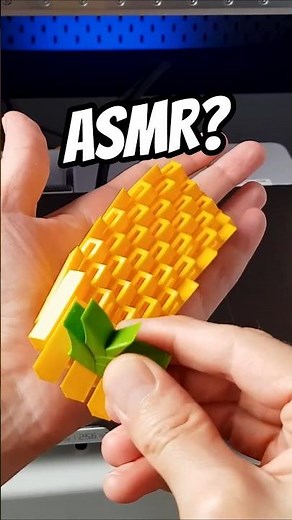 3D printed Exploding Pixel Pineapple Fidget 🍍