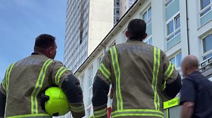 114K views · 520 reactions | A new sensor-packed firefighting helmet uses artificial intelligence to help rescue victims faster by giving firefighters the ability to 'see' through smoke | Reuters | Facebook