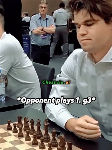 Magnus Carlsen Arrives Late for Chess Match