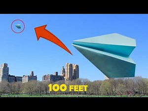 How to Make a Nakamura Lock Paper Airplane