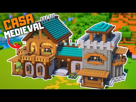 Minecraft : Casa MEDIEVAL tutorial.