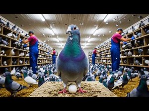 How Millions of Pigeons Are Farmed for Meat 🕊️ — Full Processing Factory Tour