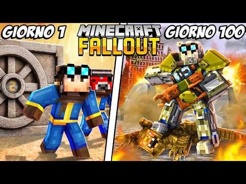 24 ORE nel MONDO DI FALLOUT su MINECRAFT con I MIEI AMICI!
