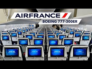 Air France Economy Class | High-Density Boeing 777-300ER Full Review | Paris CDG to Montréal