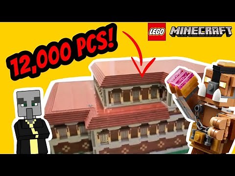 NEW BIGGEST LEGO SET EVER LEAKED! | Minecraft Woodland Mansion!