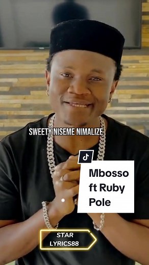Mbosso ft Ruby Pole Lyrics | Live Performance