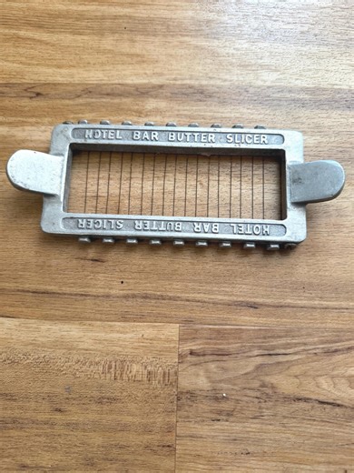 Vintage Hotel Butter Cutter. 1940s Cast Aluminum Slicer. Works With Cheese Too! Great Condition & Ships Free. - Etsy