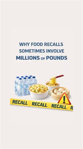 Why Food Recalls Sometimes Involve Millions of Pounds