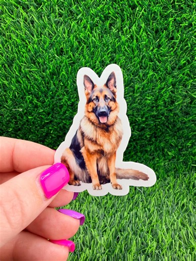 German Shepherd Dog Sticker - Etsy