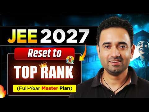 JEE 2027 Droppers: How to Improve Your Rank in One Year! (Real Strategy)