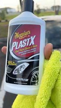 Meguiars PlastX Headlight Restoration (Must See Results)