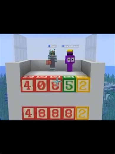 Zero e Oito são a mesma coisa... 😂 #creatorsearchinsights #Minecraft #Moonkase @Moonkase.Level.Up 💎