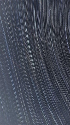 Animated star trails taken with DSC Pro